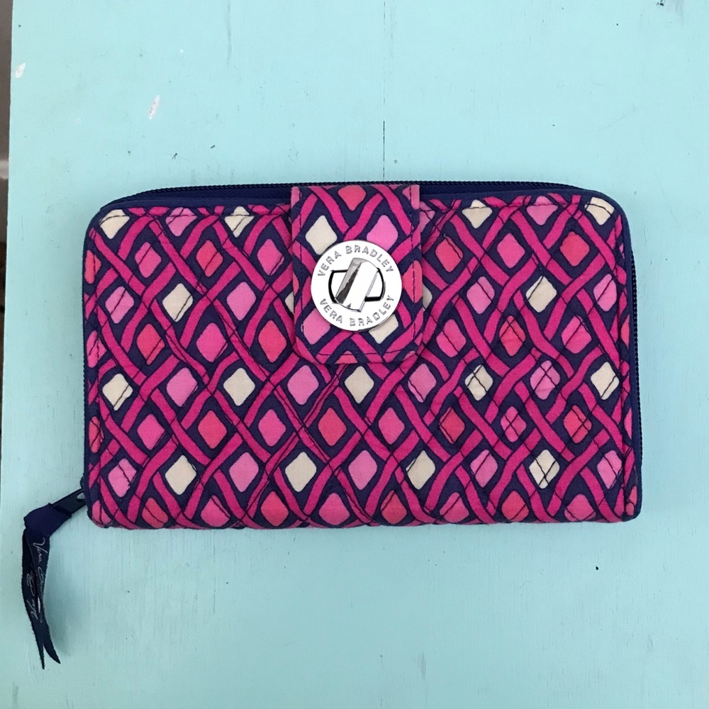 Vera Bradley Turnlock Wallet